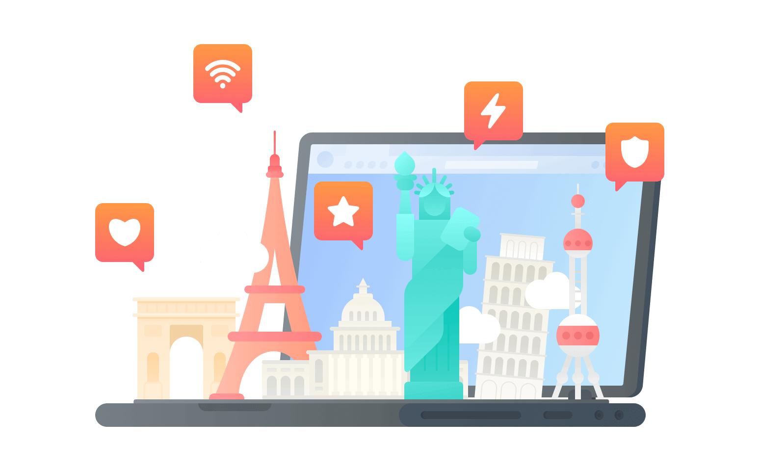 在圣卢西亚通过VPN看国内视频 - 海龟VPN